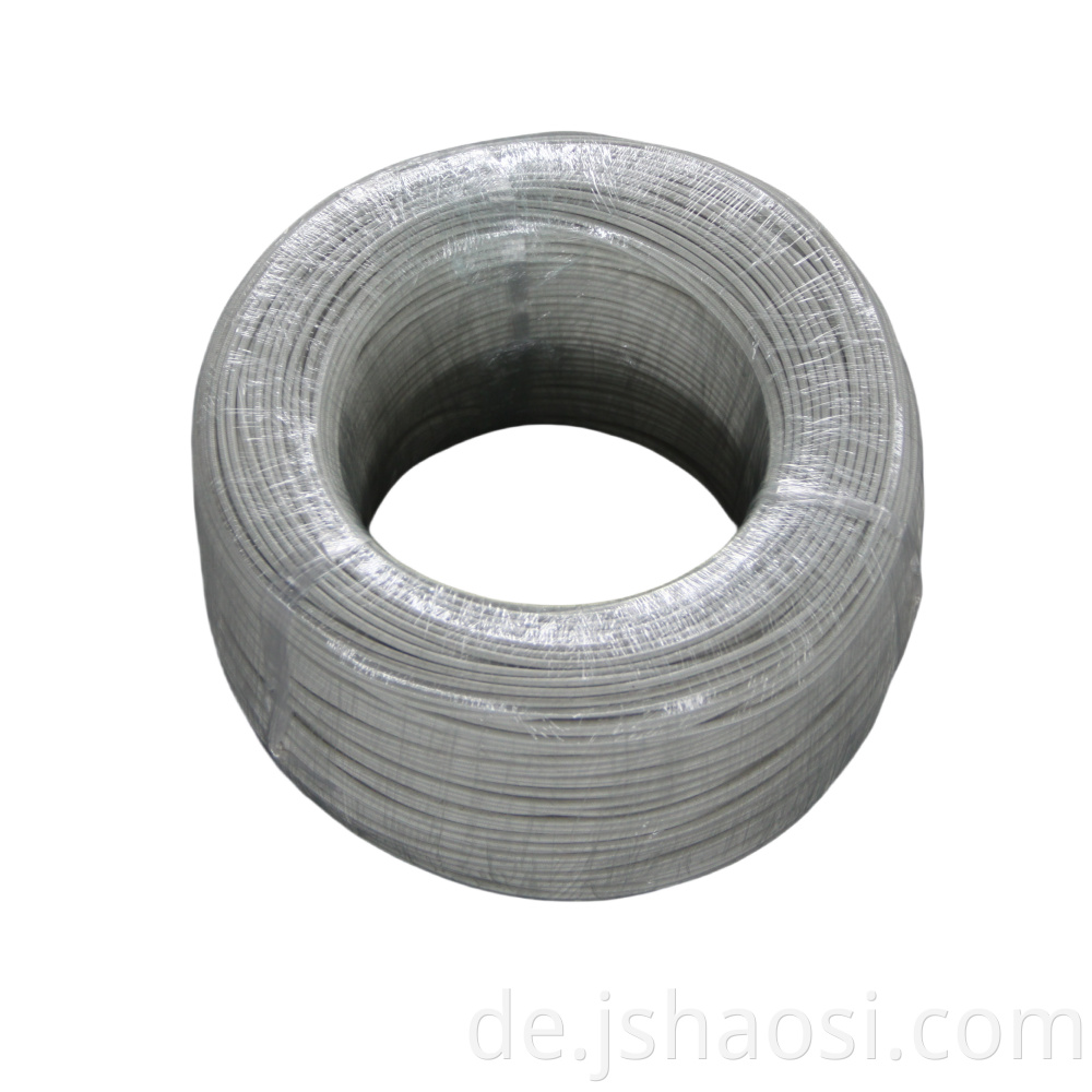 Silicone rubber wire
